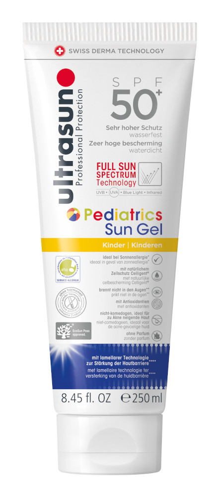ULTRASUN Pediatrics Sun Gel SPF50+ - Bild: ULTRASUN
