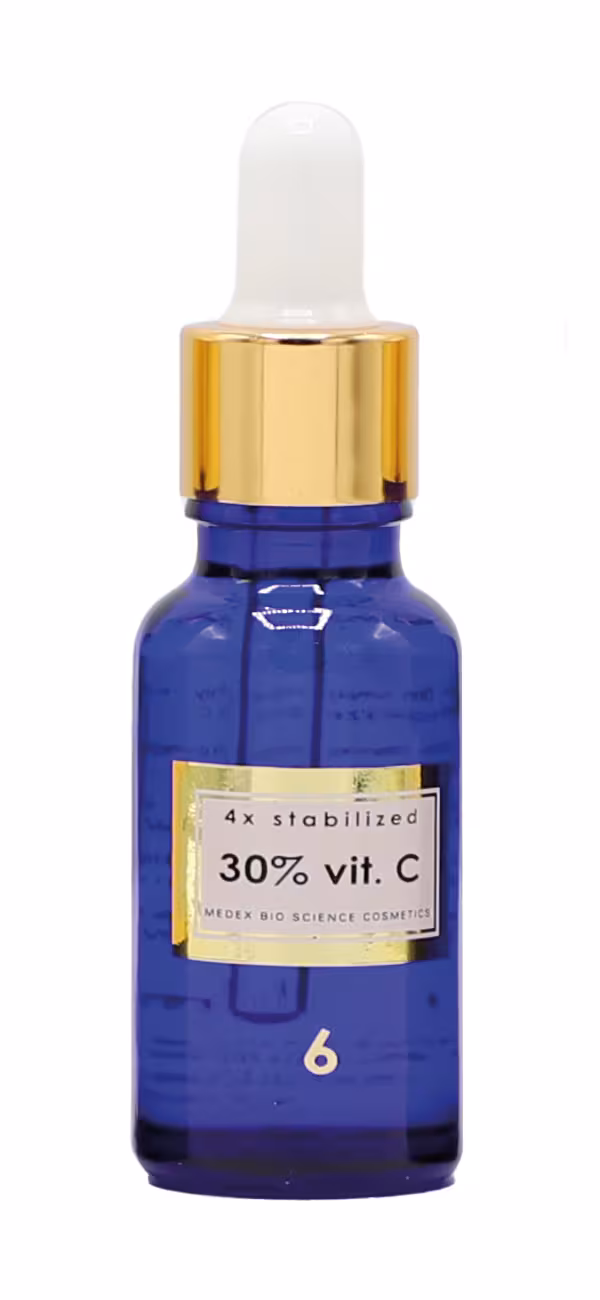 MEDEX Serum 30% Vit. C (4x Stab.) 20ml - Bild: Medex