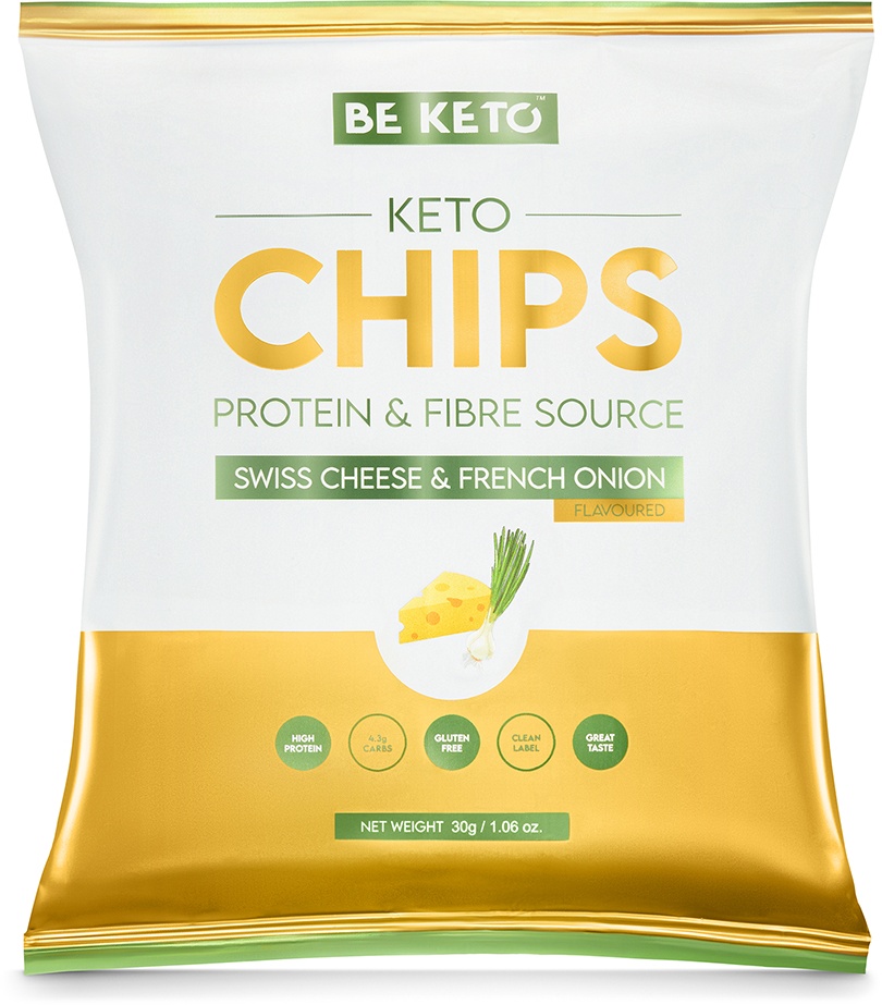 BeKeto Chips Cheese & Onion 30g