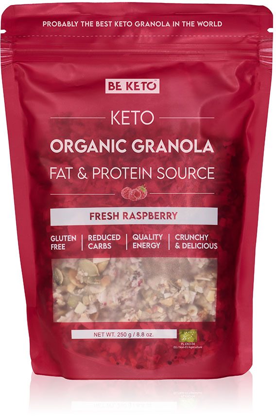 BeKeto Himbeer Müsli 250g