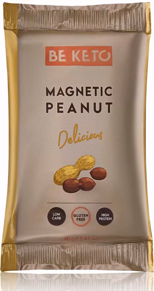 Be Keto Erdnussriegel 40g