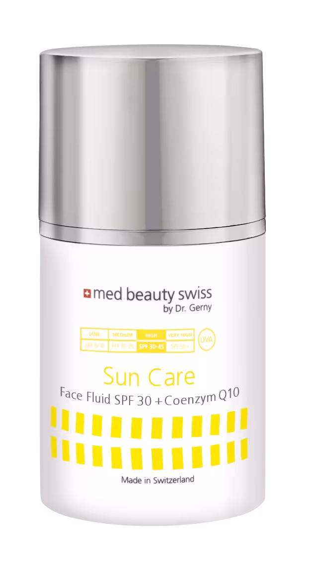 MED BEAUTY Sun Care Face Fluid SPF30 + Q10 - Bild: Med Beauty swiss
