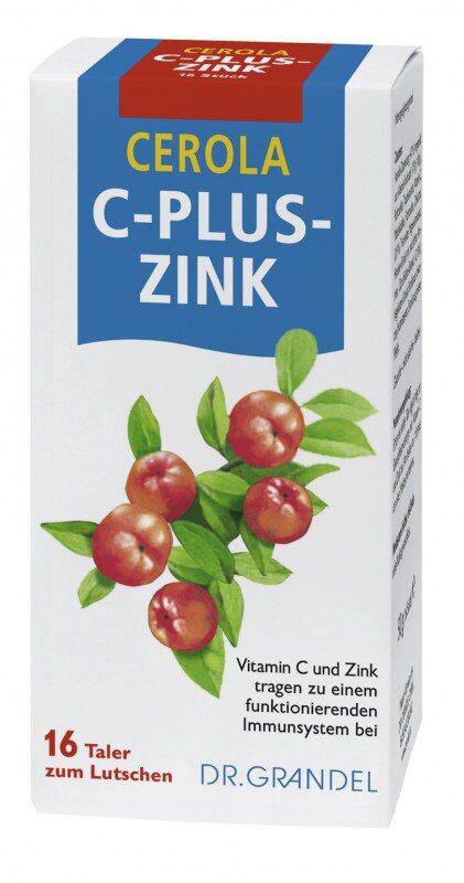 DR. GRANDEL Cerola C-plus-Zink Taler 32 Stck. - Bild: DR. GRANDEL