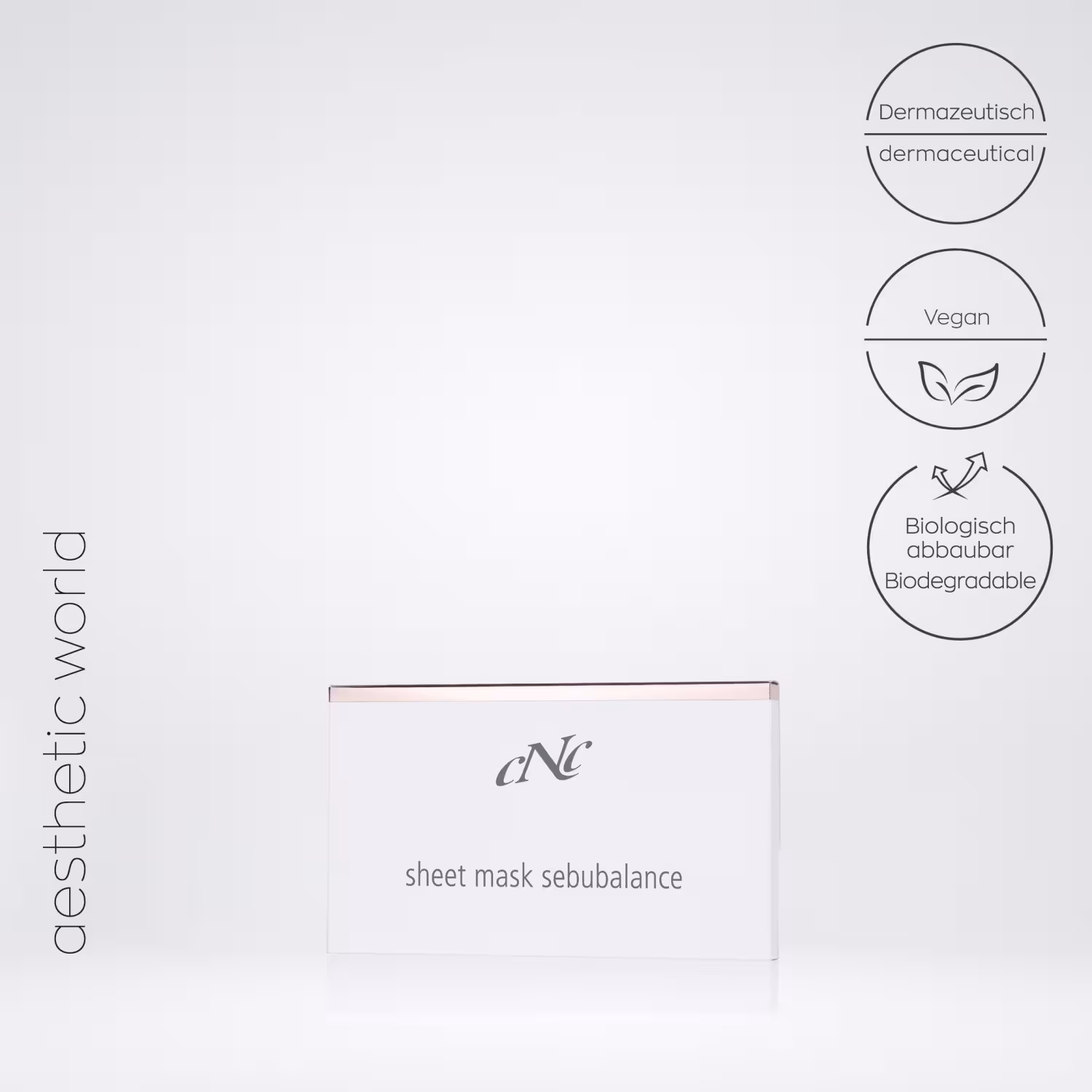 CNC sheet mask sebubalance 5Stck. - Bild: CNC Skincare