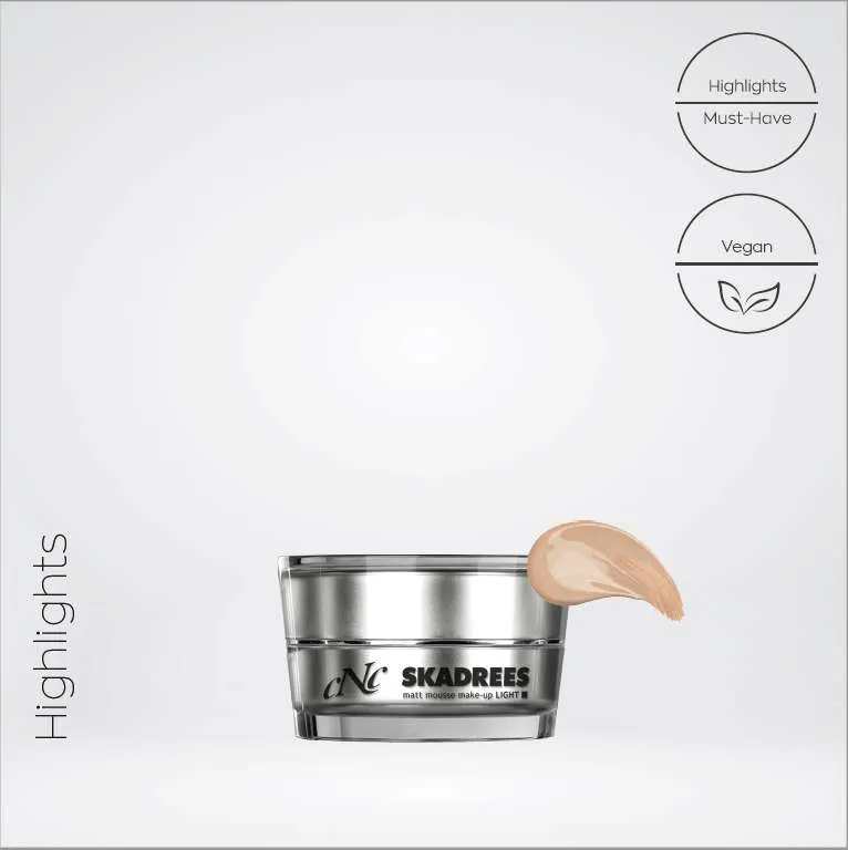 CNC SKADREES Matt Mousse Make-up 15ml - light