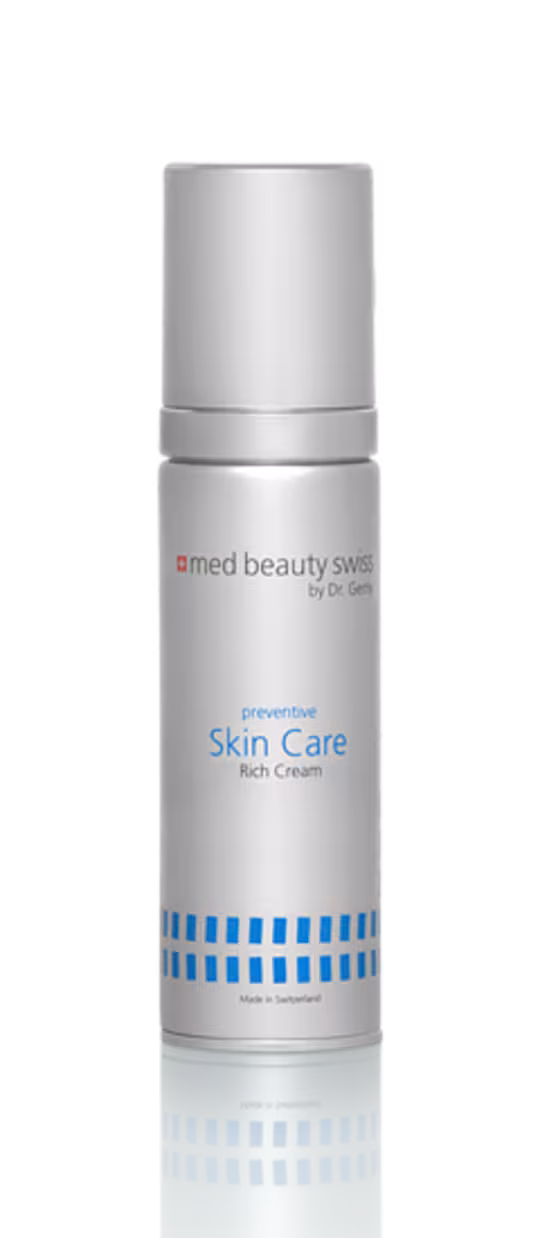 MED BEAUTY Skin Care Rich Cream 50ml - Bild: Med Beauty swiss