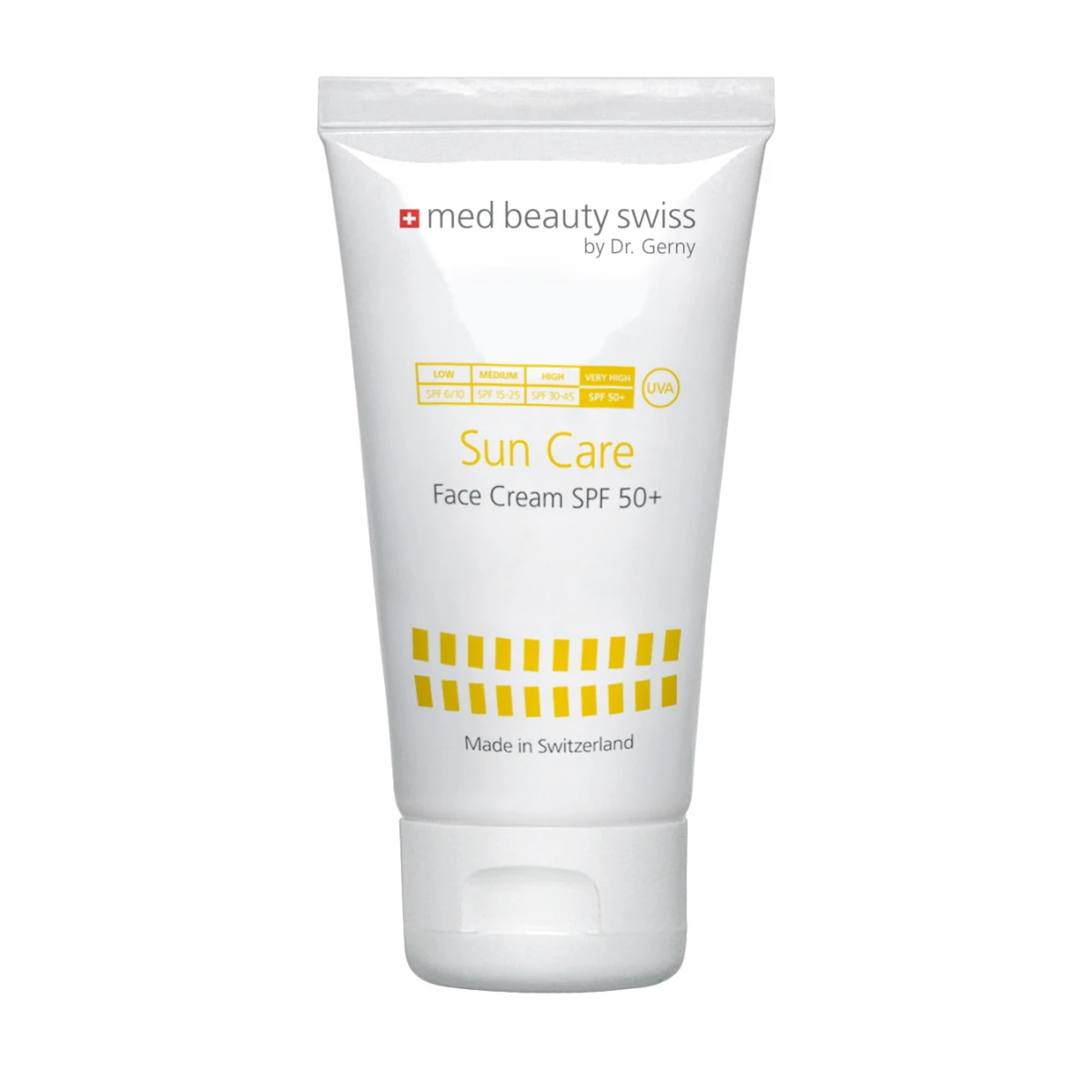 MED BEAUTY Sun Care Face Cream SPF50+ - Bild: Med Beauty swiss
