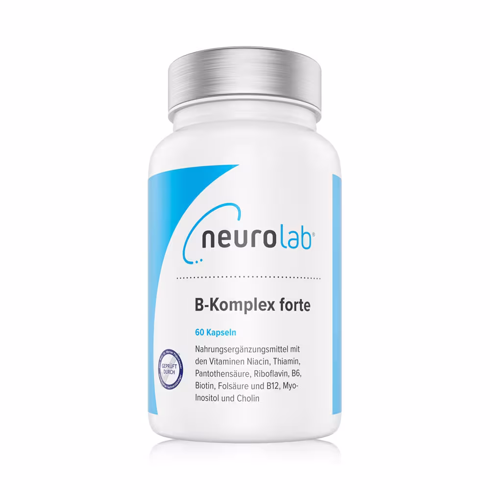 NeuroLab B-Komplex forte 60Kps. - Bild: NeuroLab