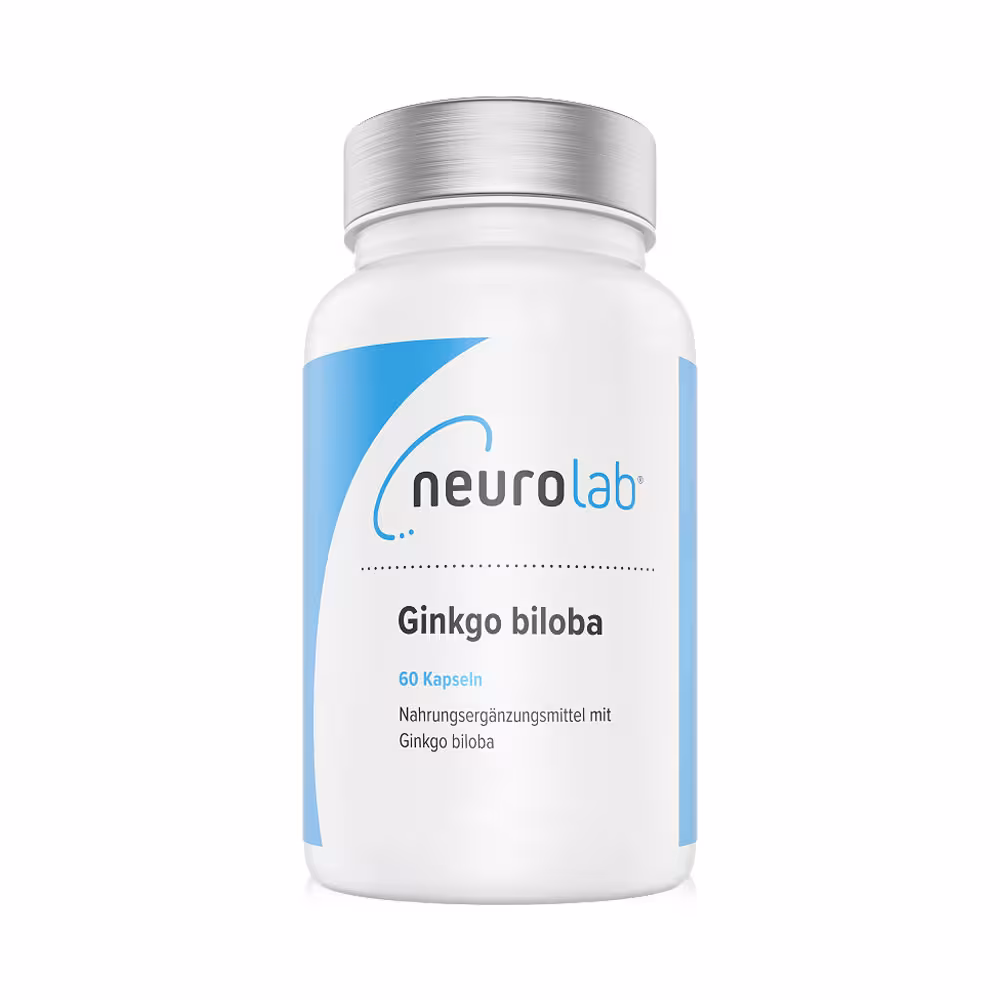 NeuroLab Ginkgo biloba 60Kps. - Bild: NeuroLab