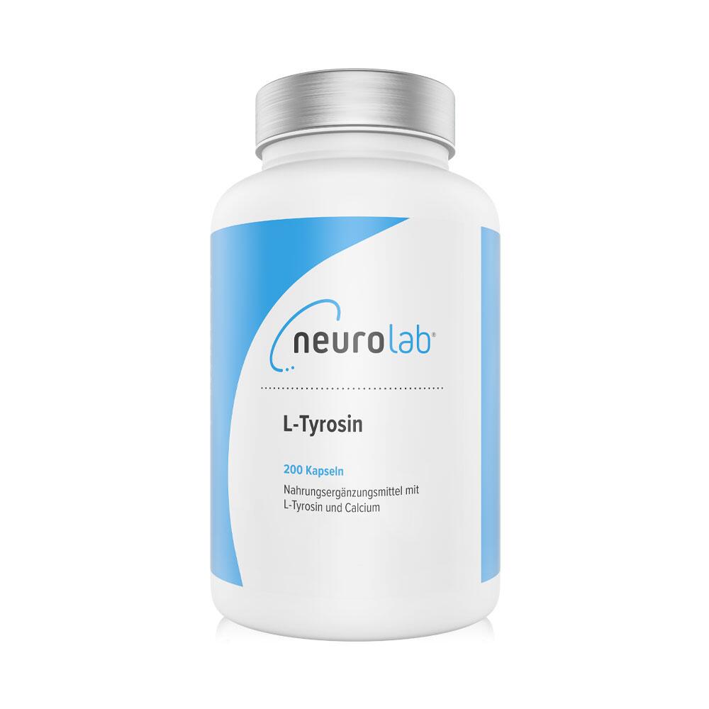 NeuroLab L-Tyrosin 200Kps. - Bild: NeuroLab