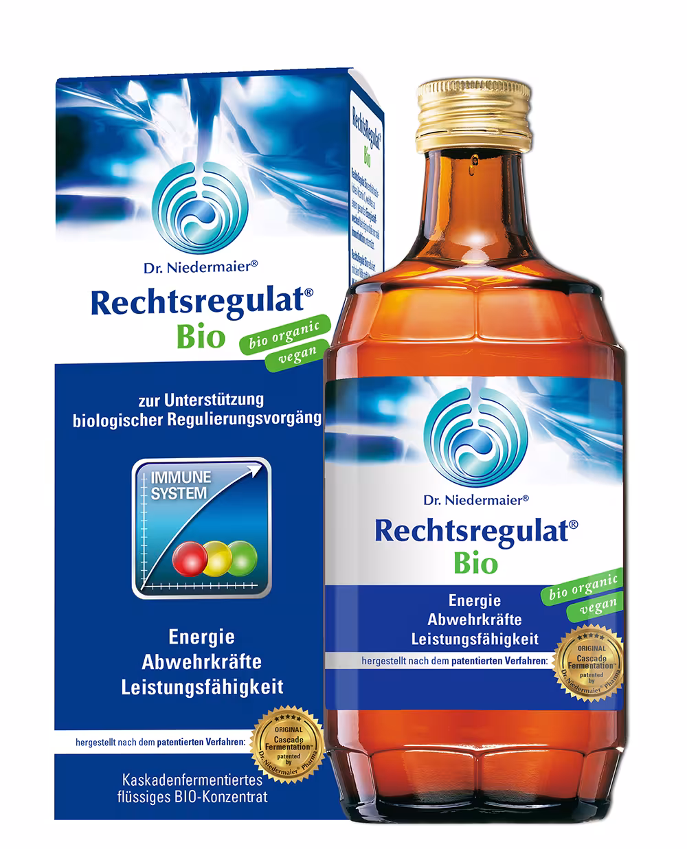 Dr. Niedermaier Rechtsregulat Bio 350ml - Bild: Dr. Niedermaier