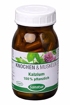 Sanatur Kalzium 100% pflanzlich (100Kps.) - Bild: Sanatur