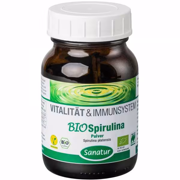 Sanatur Bio Spirulina Pulver - Bild: Sanatur