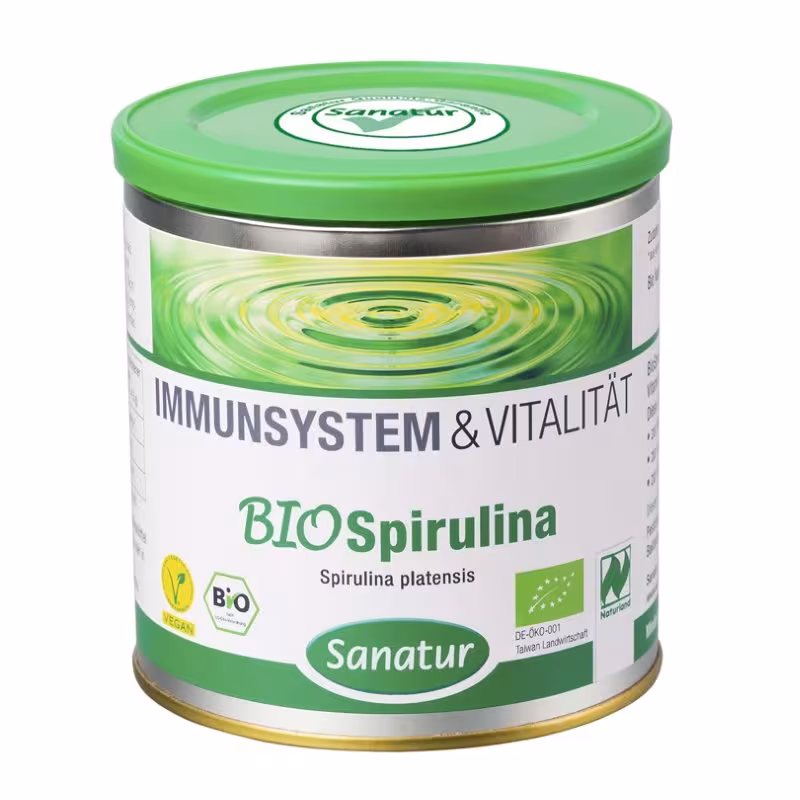 Sanatur Bio Spirulina Pulver - Bild: Sanatur