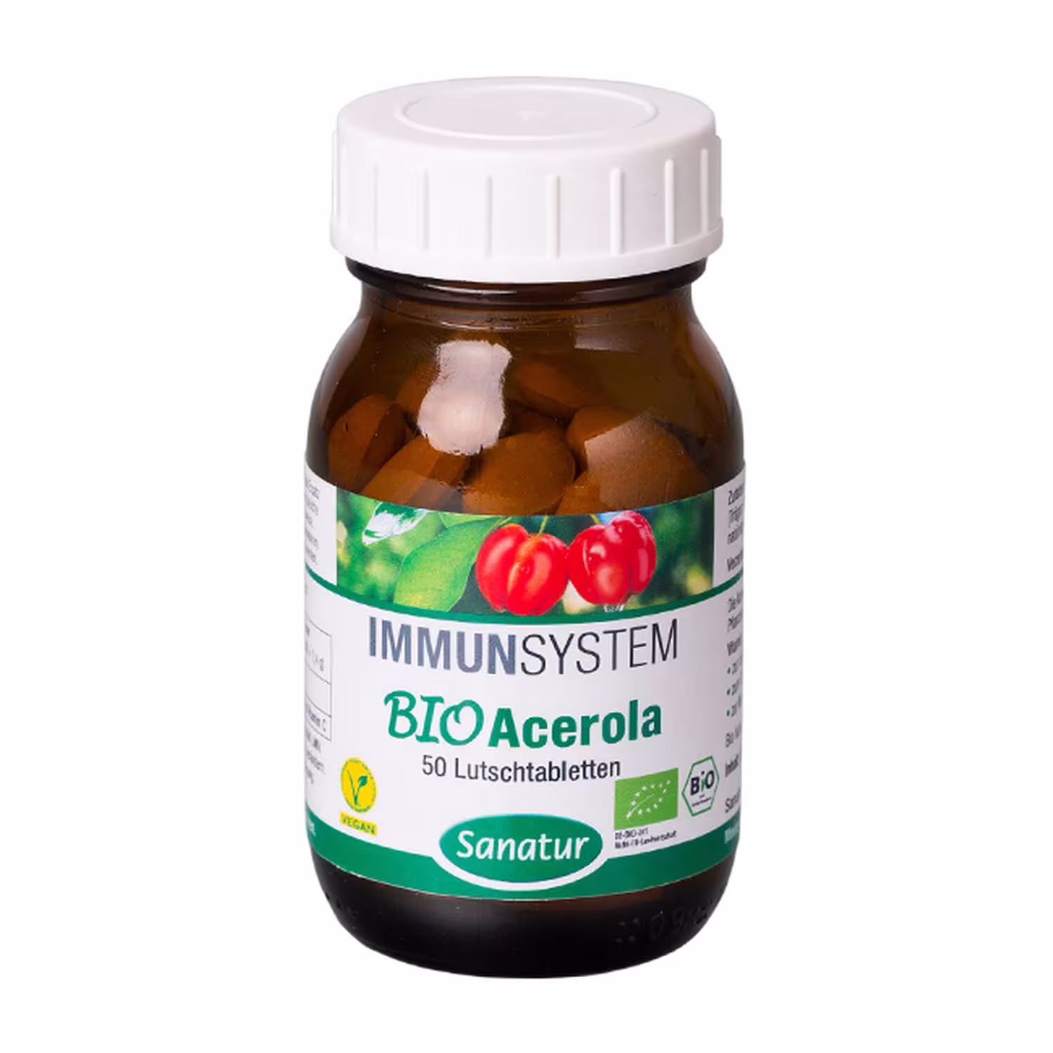 Sanatur Bio Acerola Lutschtabletten 60Stck. - Bild: Sanatur