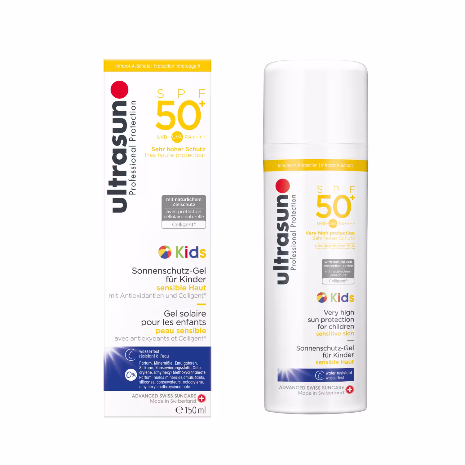 Ultrasun Kids SPF50+ 150ml - Bild: ULTRASUN