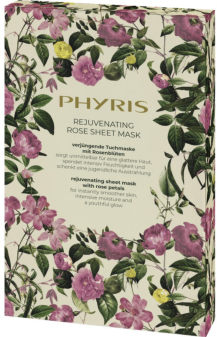 Rejuvenating Rose Sheet Mask (3 Stck.) - Phyris Rejuvenating Rose Sheet Mask