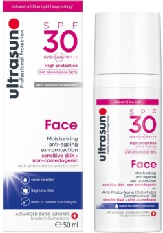 ULTRASUN Face Moisturising Anti-Aging Sun Protection SPF30 50ml