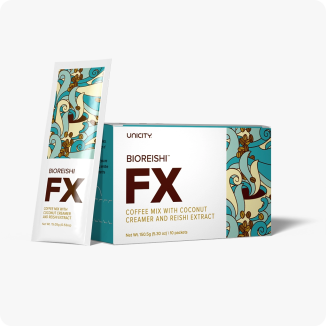 UNICITY BioReishi FX (10x15g) MHD 04/26