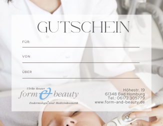 Geschenkgutschein Form & Beauty