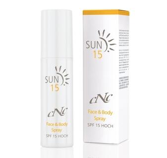 CNC Sun Face & Body Spray LSF 15 - Bild: CNC Skincare