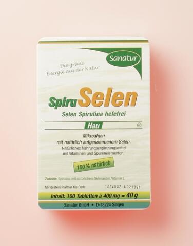 SANATUR SelenSpirulina (früher: SpiruSelen hefefrei Hau) 100Tbl.