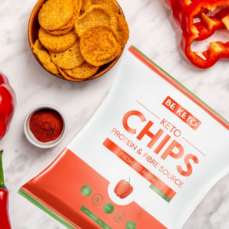 BeKeto Chips Paprika mood