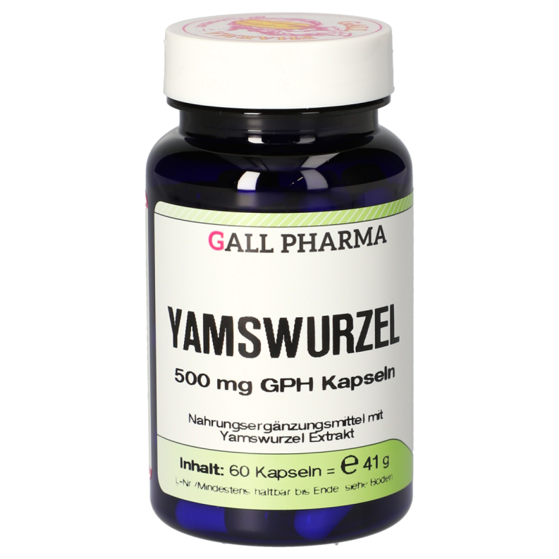 Gall Pharma Yamswurzel 500mg GPH 60Kps.