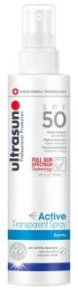 ultrasun Active Transparent Spray SPF50