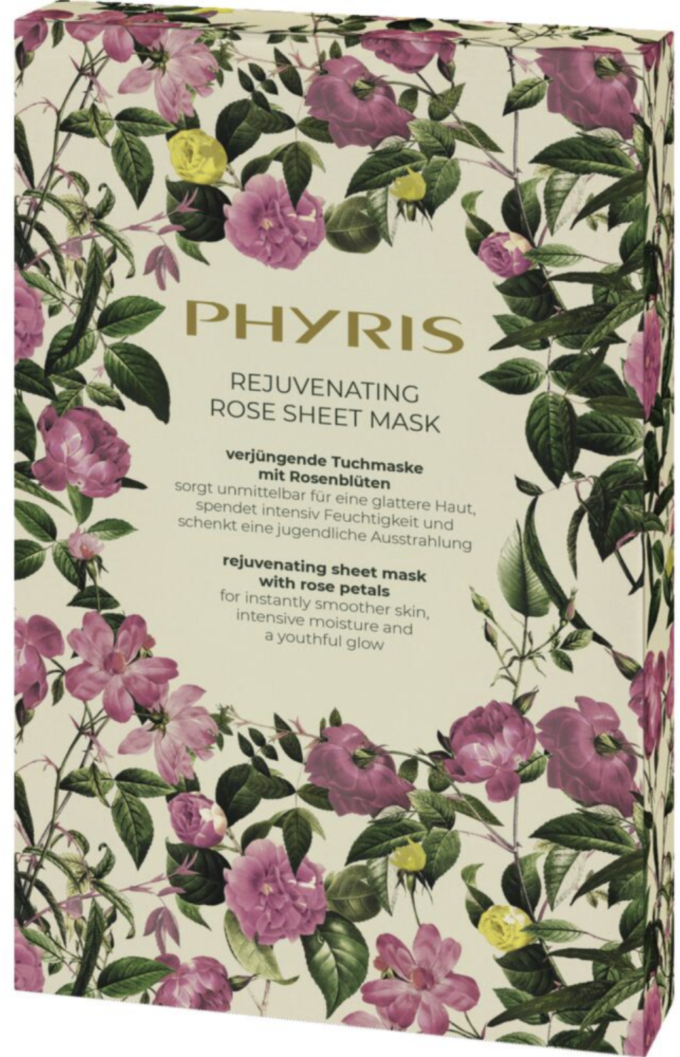 Rejuvenating Rose Sheet Mask (3 Stck.) - Phyris Rejuvenating Rose Sheet Mask